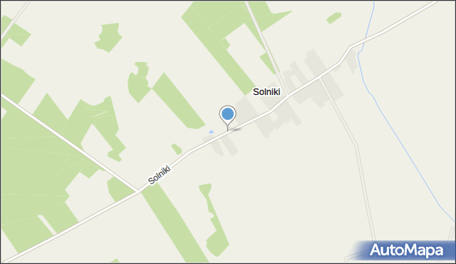 Solniki gmina Boćki, Solniki, mapa Solniki gmina Boćki