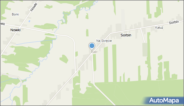 Sorbin, Sorbin, mapa Sorbin
