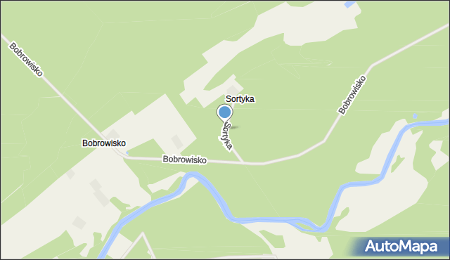 Sortyka, Sortyka, mapa Sortyka