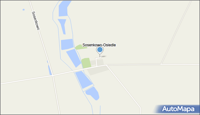 Sosenkowo-Osiedle, Sosenkowo-Osiedle, mapa Sosenkowo-Osiedle