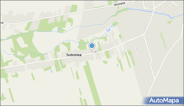 Sośninka, Sośninka, mapa Sośninka