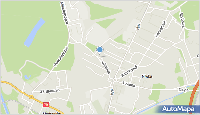 Sosnowiec, Solskiego Ludwika, mapa Sosnowca