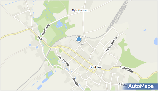 Sulików powiat zgorzelecki, Soleckiego Kazimierza, ks., mapa Sulików powiat zgorzelecki