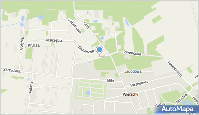 Wronowice gmina Łask, Sowia, mapa Wronowice gmina Łask