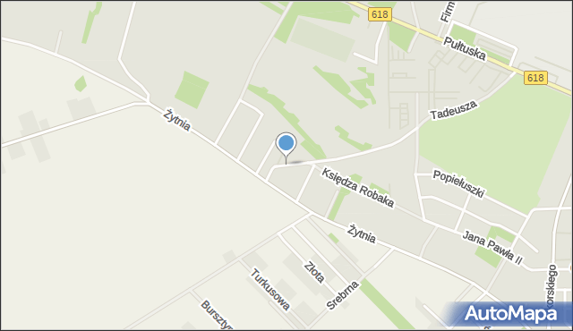 Wyszków, Soplicy Jacka, mapa Wyszków