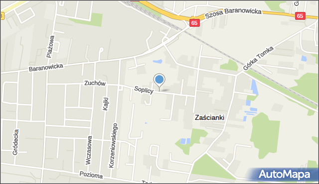 Zaścianki gmina Grabówka, Soplicy Jacka, mapa Zaścianki gmina Grabówka