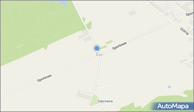 Bojszów, Sportowa, mapa Bojszów