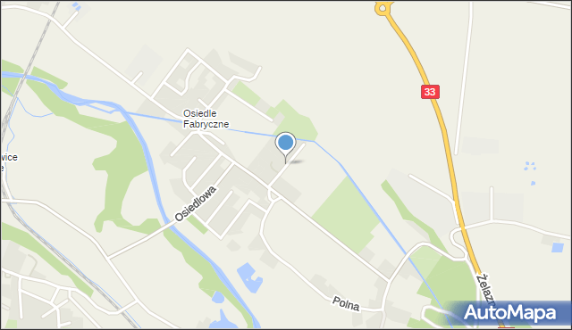 Krosnowice, Sportowa, mapa Krosnowice