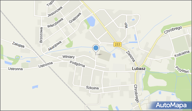 Lubasz powiat czarnkowsko-trzcianecki, Sportowa, mapa Lubasz powiat czarnkowsko-trzcianecki