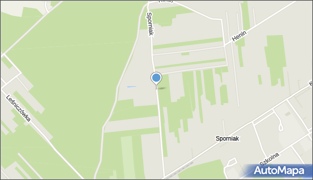 Poniatowa powiat opolski, Sporniak, mapa Poniatowa powiat opolski