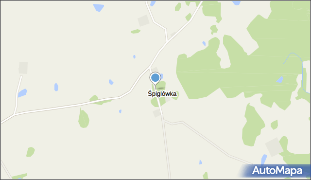 Śpiglówka, Śpiglówka, mapa Śpiglówka