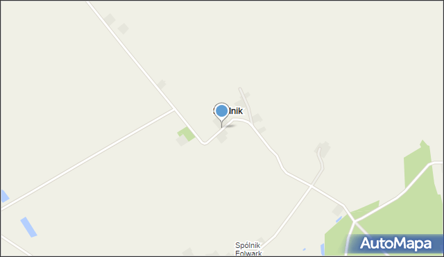 Spólnik, Spólnik, mapa Spólnik