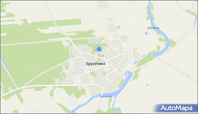 Spycimierz, Spycimierz, mapa Spycimierz