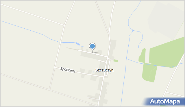 Szczuczyn gmina Szamotuły, Spółdzielcza, mapa Szczuczyn gmina Szamotuły