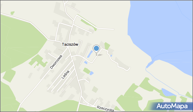 Taciszów, Sportowa, mapa Taciszów