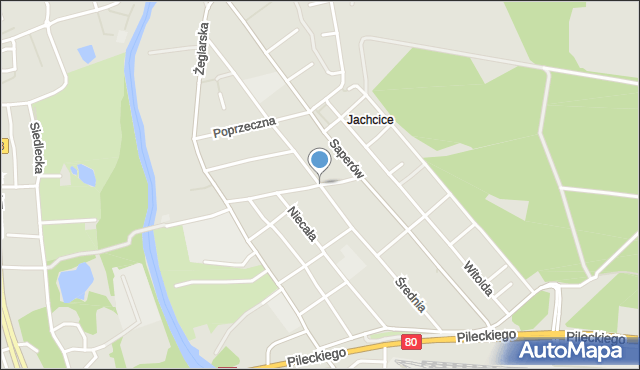 Bydgoszcz, Średnia, mapa Bydgoszczy