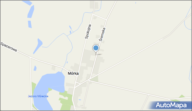 Mórka, Śremska, mapa Mórka