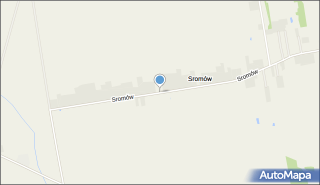 Sromów, Sromów, mapa Sromów