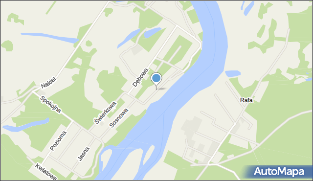 Brańszczyk, Stroma, mapa Brańszczyk