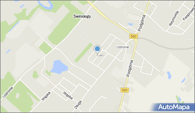 Brodnica, Stepowa, mapa Brodnica