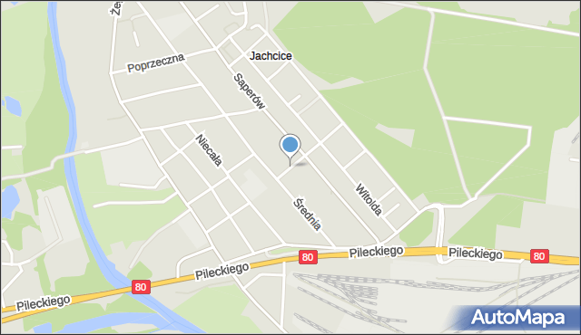 Bydgoszcz, Starogardzka, mapa Bydgoszczy