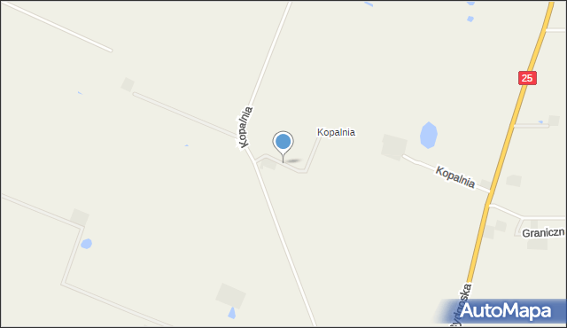 Gościeradz, Starodworska, mapa Gościeradz