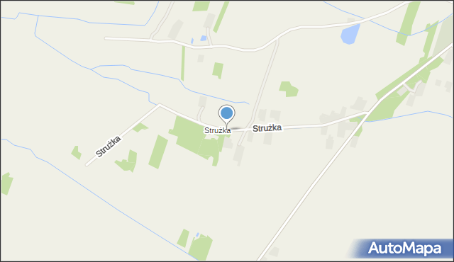 Iwanowice, Strużka, mapa Iwanowice