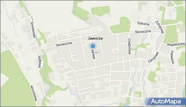 Jaworze powiat bielski, Stokrotek, mapa Jaworze powiat bielski