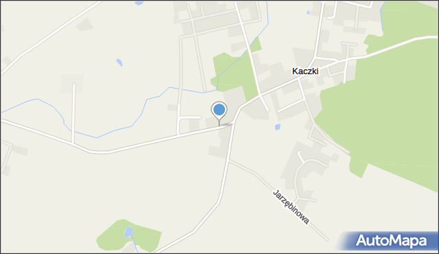 Kaczki, Starogardzka, mapa Kaczki