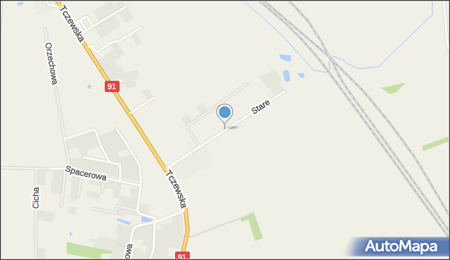 Kolnik, Stare Wierzby, mapa Kolnik