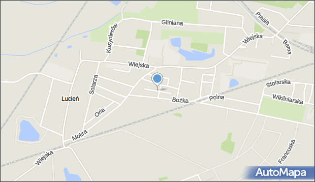 Oleśnica, Stapińskiego Jana, mapa Oleśnica