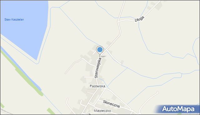 Ryczów gmina Spytkowice, Starowiejska, mapa Ryczów gmina Spytkowice