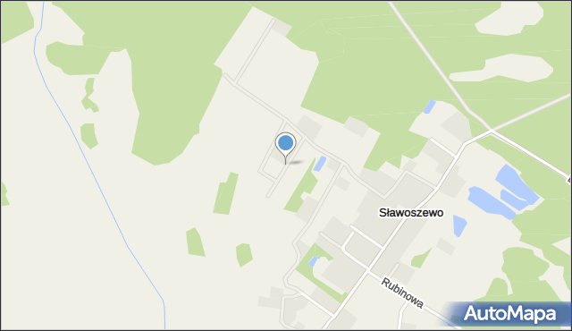 Sławoszewo gmina Dobra (Szczecińska), Stergiosa, mapa Sławoszewo gmina Dobra (Szczecińska)