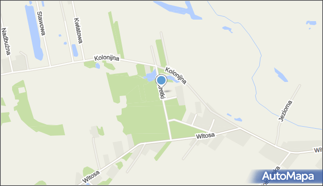 Słopsk, Stokrotki, mapa Słopsk