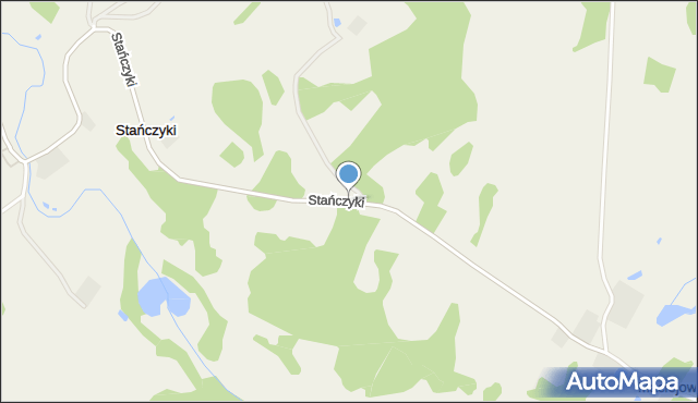 Stańczyki, Stańczyki, mapa Stańczyki