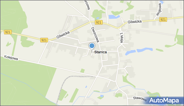 Stanica, Stanica, mapa Stanica