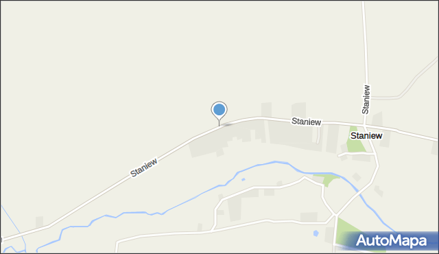 Staniew, Staniew, mapa Staniew