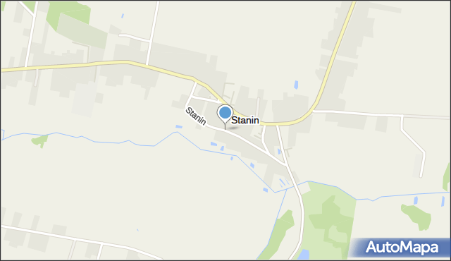 Stanin, Stanin, mapa Stanin
