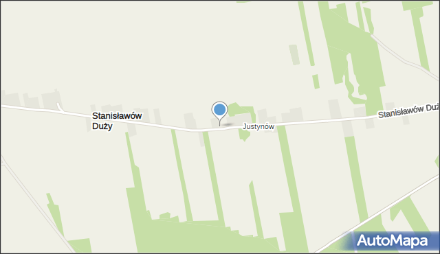 Stanisławów Duży, Stanisławów Duży, mapa Stanisławów Duży