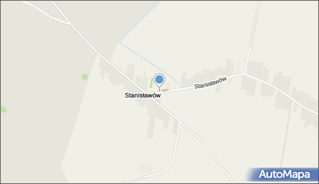 Stanisławów gmina Przyrów, Stanisławów, mapa Stanisławów gmina Przyrów