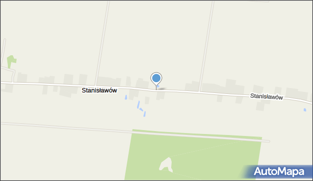 Stanisławów gmina Żmudź, Stanisławów, mapa Stanisławów gmina Żmudź