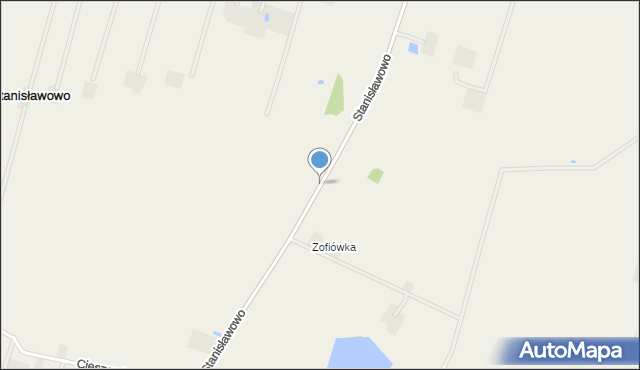 Stanisławowo gmina Drobin, Stanisławowo, mapa Stanisławowo gmina Drobin