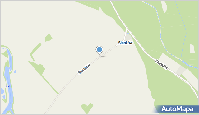 Stanków, Stanków, mapa Stanków