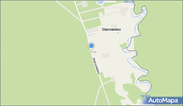 Stanowisko, Stanowisko, mapa Stanowisko