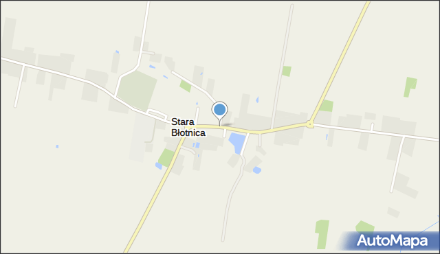 Stara Błotnica, Stara Błotnica, mapa Stara Błotnica