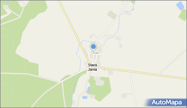 Stara Jania, Stara Jania, mapa Stara Jania