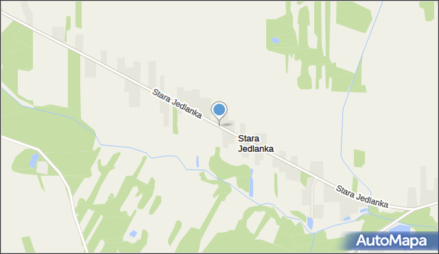 Stara Jedlanka, Stara Jedlanka, mapa Stara Jedlanka