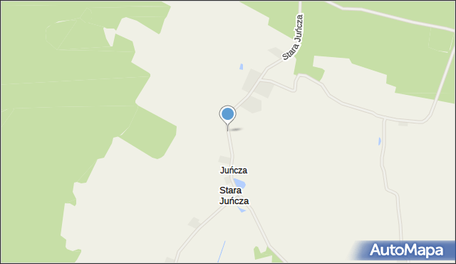 Stara Juńcza, Stara Juńcza, mapa Stara Juńcza