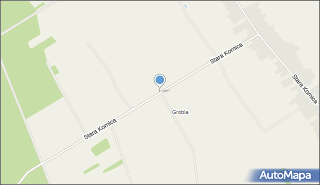 Stara Kornica, Stara Kornica, mapa Stara Kornica