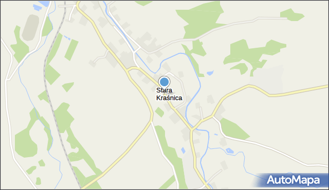 Stara Kraśnica, Stara Kraśnica, mapa Stara Kraśnica